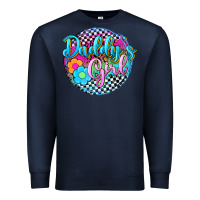 Navy daddy's girl Premium Sweatshirt - Zillion Design Studio