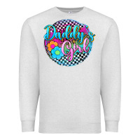 Oatmeal Heather daddy's girl Premium Sweatshirt - Zillion Design Studio