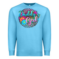 Ocean Blue daddy's girl Premium Sweatshirt - Zillion Design Studio