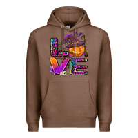 Chestnut halloween love Premium Hoodie - AdoDesignShop
