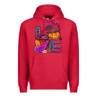 Cardinal halloween love Premium Hoodie - AdoDesignShop