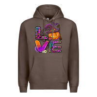 Coffee halloween love Premium Hoodie - AdoDesignShop