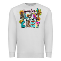 Dove Grey spoiler alert i don't care Premium Sweatshirt - Zillion Design Studio