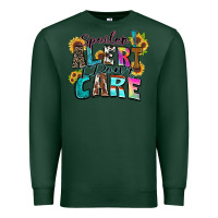 Sports Green spoiler alert i don't care Premium Sweatshirt - Zillion Design Studio