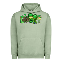 Pigment Oil Green lucky st patrick s day Urban Hoodie - Artiststas