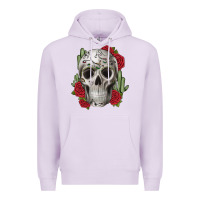 Lilac skull cactus Premium Hoodie - JahusDesignShop