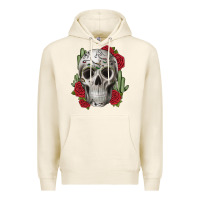 Tofu skull cactus Premium Hoodie - JahusDesignShop