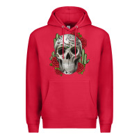 Cardinal skull cactus Premium Hoodie - JahusDesignShop
