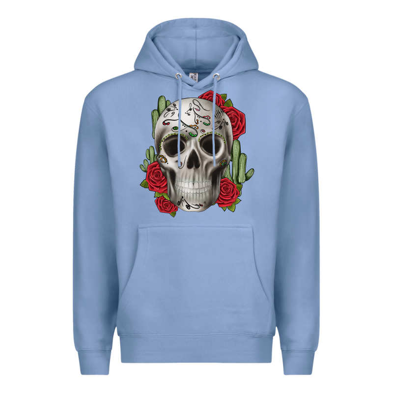 Skull Cactus Premium Hoodie by JahusDesignShop | Teevron