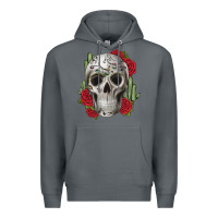 Rock skull cactus Premium Hoodie - JahusDesignShop