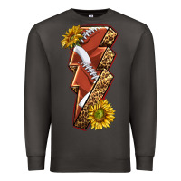 Smoke sport football  lightning bolt Premium Sweatshirt - texasbilliewilder