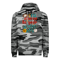 Slate Camo i'll always be your biggest fan baseball Premium Hoodie - BundleAndBundleShop