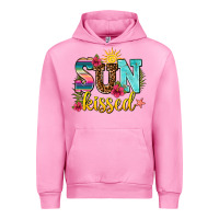 Fuchsia Pink sun kissed Urban Hoodie - AdoDesignShop