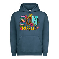 Pigment Midnight Navy sun kissed Urban Hoodie - AdoDesignShop