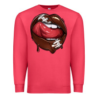 Cardinal sports lips american football Premium Sweatshirt - texasbilliewilder