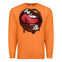 Carrot sports lips american football Premium Sweatshirt - texasbilliewilder