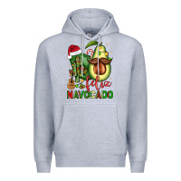 Heather Grey feliz navocado avocado Premium Hoodie - JahusDesignShop