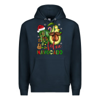 Navy feliz navocado avocado Premium Hoodie - JahusDesignShop