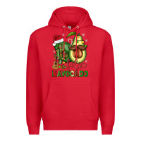 Red feliz navocado avocado Premium Hoodie - JahusDesignShop