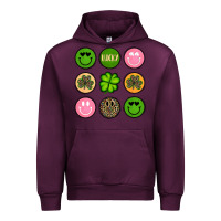 Mauve Wine st patrick s day Urban Hoodie - Artiststas