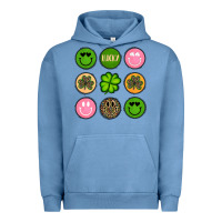 Pigment Pebble Blue st patrick s day Urban Hoodie - Artiststas