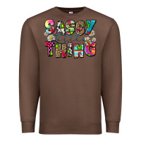 Chestnut sassy little thing Premium Sweatshirt - Zillion Design Studio