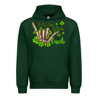 Forest Green i don t give a luck Urban Hoodie - Artiststas