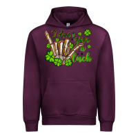 Mauve Wine i don t give a luck Urban Hoodie - Artiststas