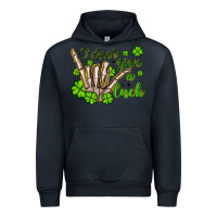Navy i don t give a luck Urban Hoodie - Artiststas