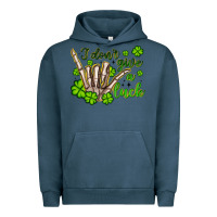 Pigment Midnight Navy i don t give a luck Urban Hoodie - Artiststas