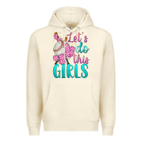 Sandshell let's do this girls baseball Premium Hoodie - BundleAndBundleShop