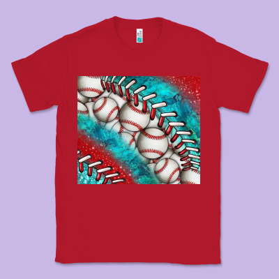 Baseball And Gemstone Tumbler Classic Tee Designed By Bundleandbundleshop