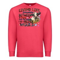 Cardinal living life somewhere between jesus take the wheel Premium Sweatshirt - Zillion Design Studio