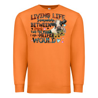 Carrot living life somewhere between jesus take the wheel Premium Sweatshirt - Zillion Design Studio