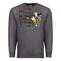 Charcoal Heather living life somewhere between jesus take the wheel Premium Sweatshirt - Zillion Design Studio