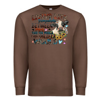 Chestnut living life somewhere between jesus take the wheel Premium Sweatshirt - Zillion Design Studio