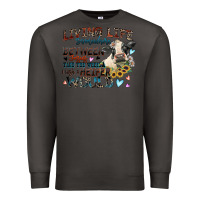 Smoke living life somewhere between jesus take the wheel Premium Sweatshirt - Zillion Design Studio