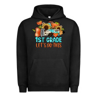 Pigment Black 1 st grade let's do this Urban Hoodie - JahusDesignShop