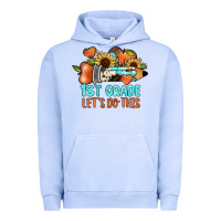 Pigment Grape Ice 1 st grade let's do this Urban Hoodie - JahusDesignShop