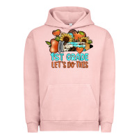 Pigment Salmon 1 st grade let's do this Urban Hoodie - JahusDesignShop