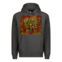Charcoal Heather feliz navidad cactus Premium Hoodie - JahusDesignShop