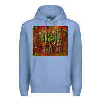 Colony Blue feliz navidad cactus Premium Hoodie - JahusDesignShop