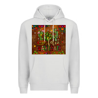 Dove Grey feliz navidad cactus Premium Hoodie - JahusDesignShop