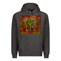 Smoke feliz navidad cactus Premium Hoodie - JahusDesignShop