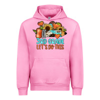 Fuchsia Pink 3rd grade let's do this Urban Hoodie - JahusDesignShop
