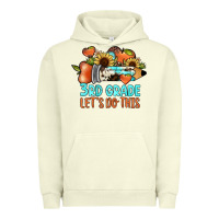Pigment Pistachio 3rd grade let's do this Urban Hoodie - JahusDesignShop