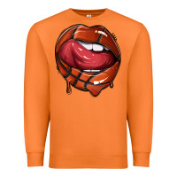Carrot sports lips basketball Premium Sweatshirt - texasbilliewilder