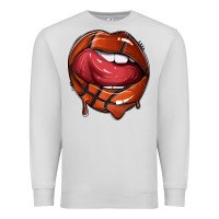 Dove Grey sports lips basketball Premium Sweatshirt - texasbilliewilder
