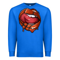 True Royal sports lips basketball Premium Sweatshirt - texasbilliewilder
