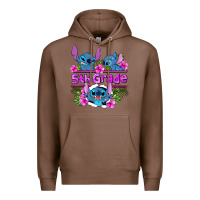 Chestnut preview flower stitch 5th grade Premium Hoodie - AdoDesignShop